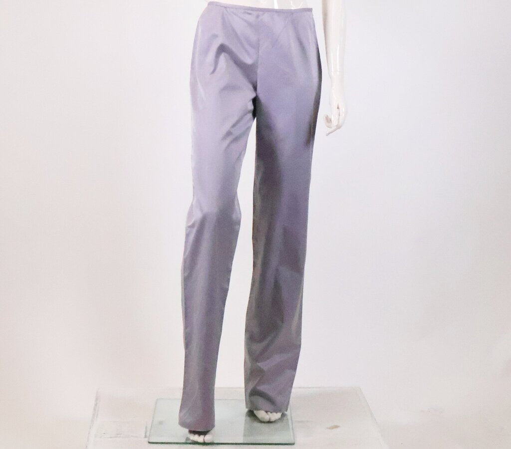 (6) Lilac Silk Blend Pantsuit