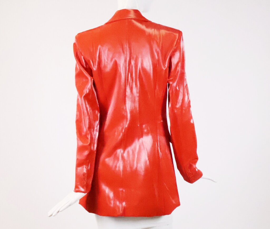 (S) Orange Vinyl Jacket