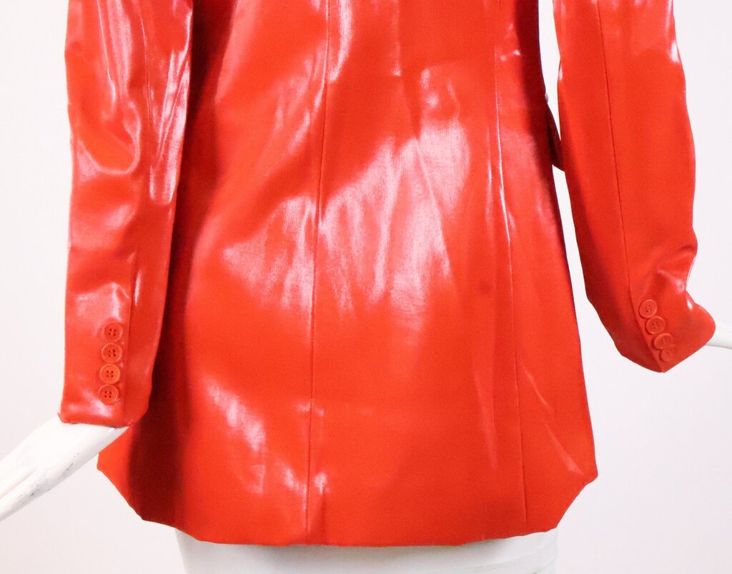 (S) Orange Vinyl Jacket