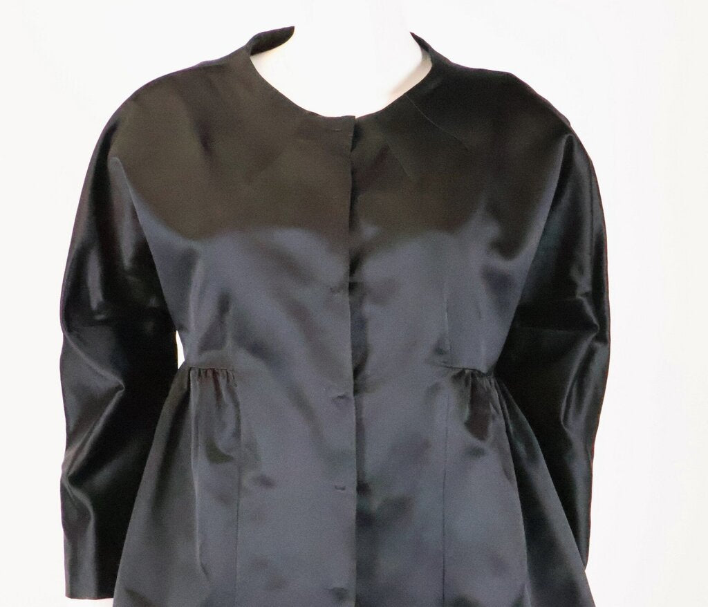 (42/4) Silk Button Up Blouse