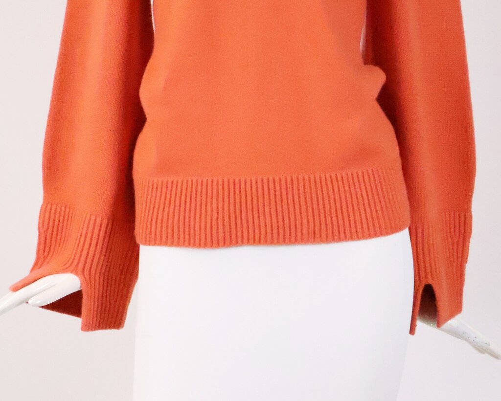 (XS/1) Sherbet Orange Sweater