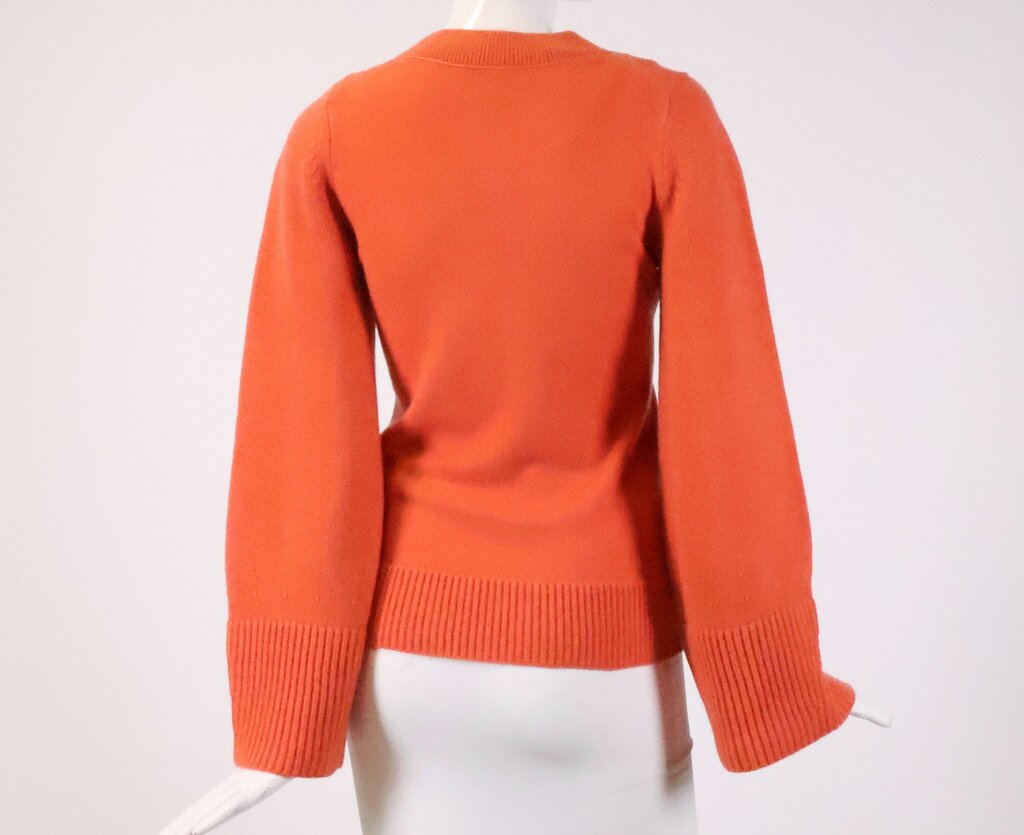 (XS/1) Sherbet Orange Sweater