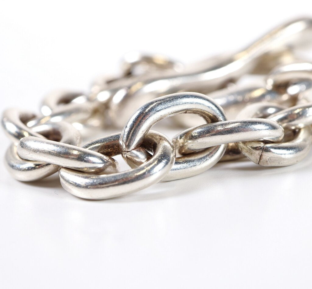 Sterling 'Large Toggle Link' Bracelet