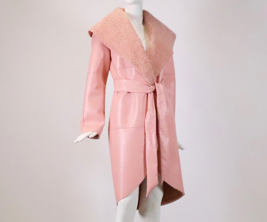 (XS) Blush Pink Reversible Coat
