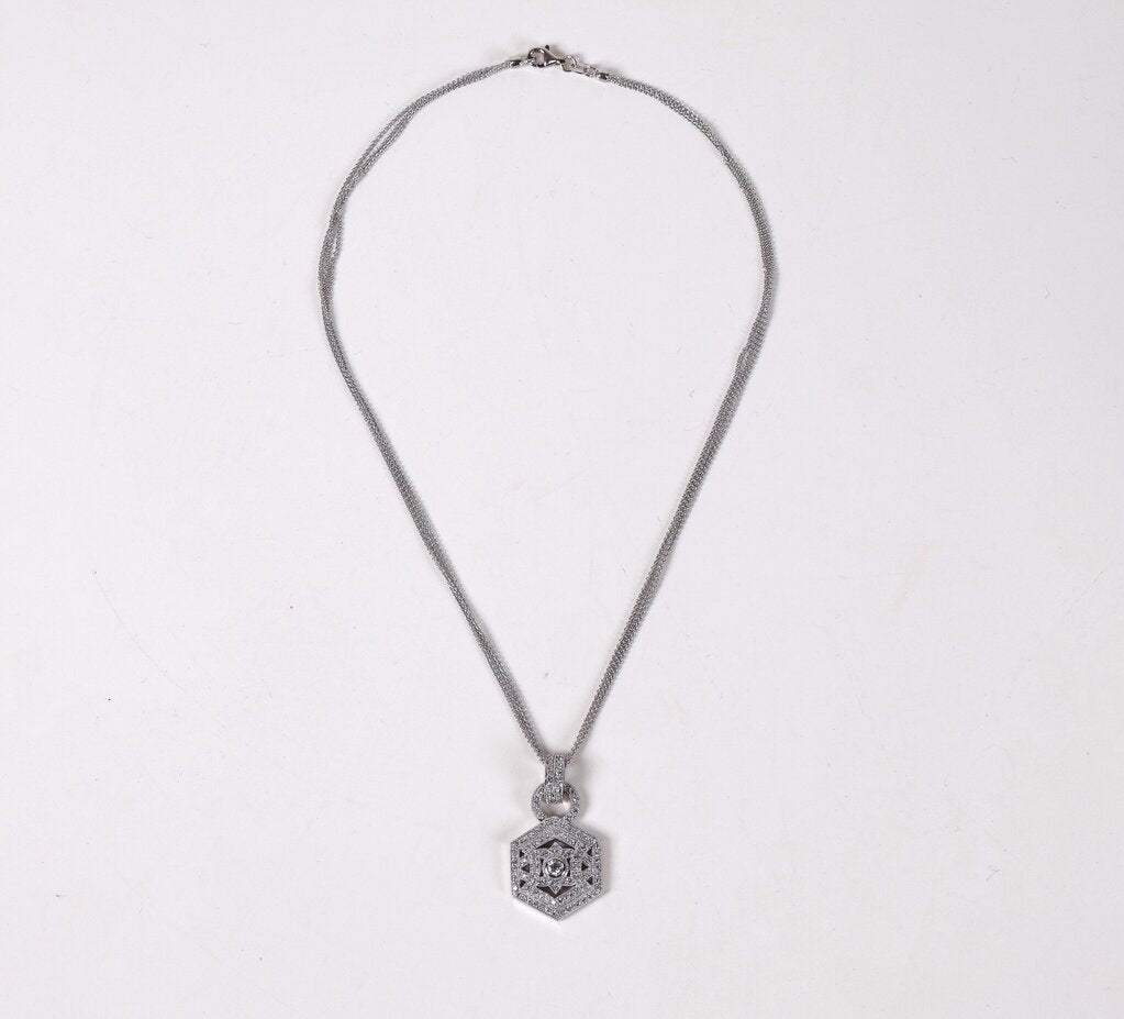 14K Diamond Pendant