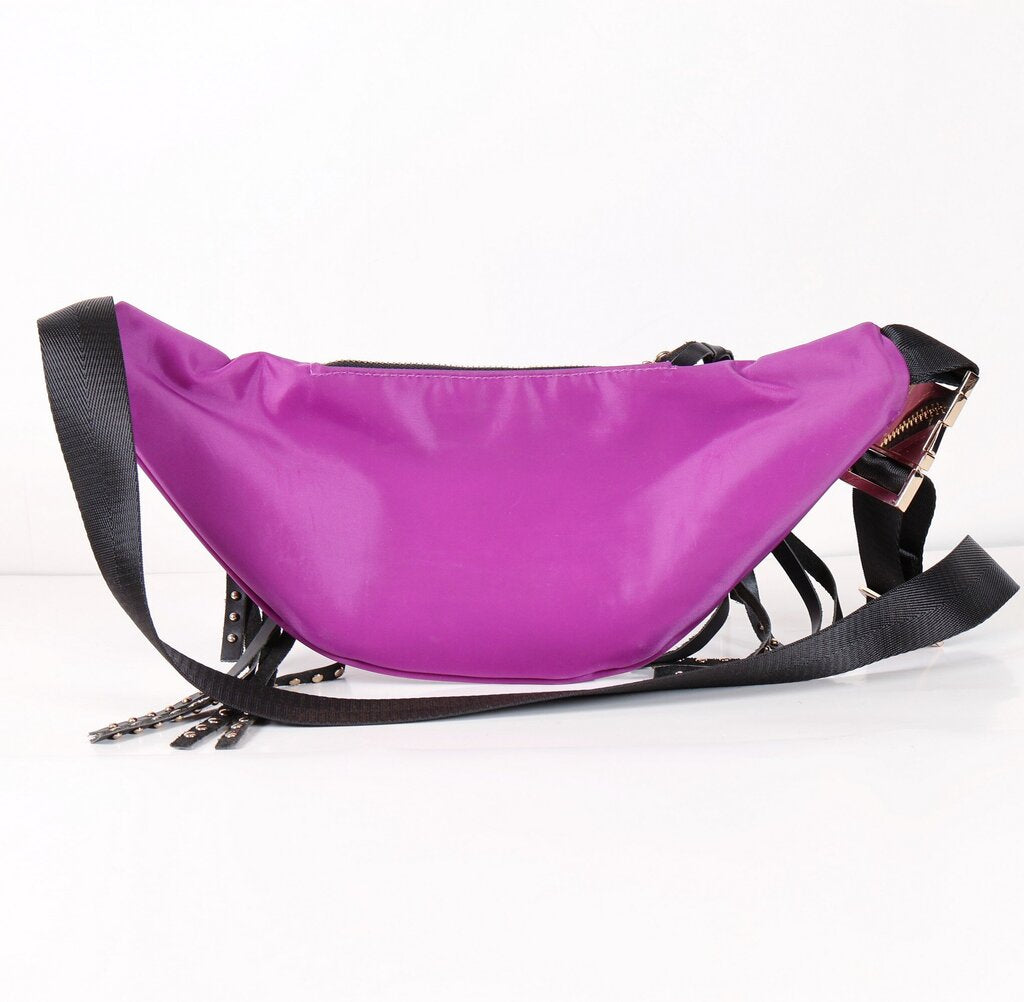 Purple/Black Stud Hip Pack