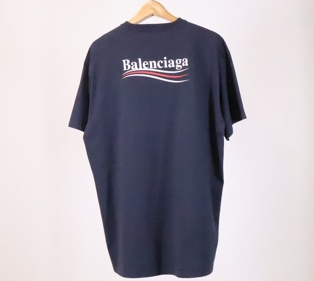 (M) Navy Logo Tee