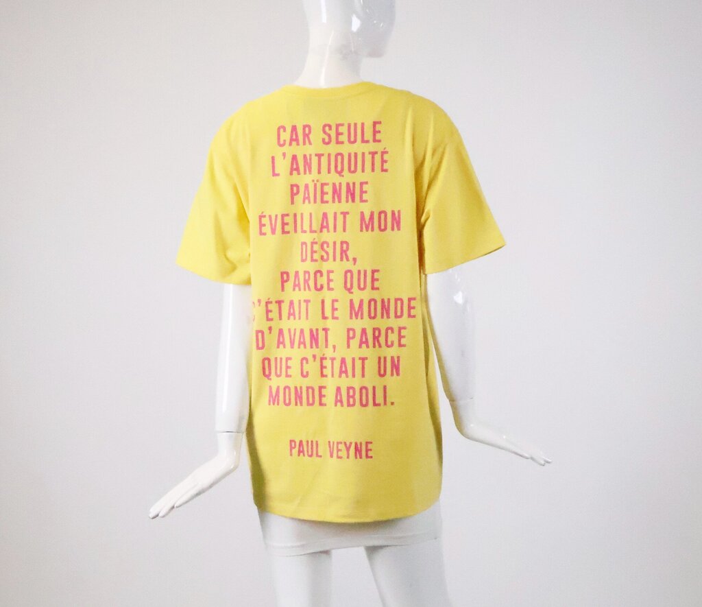 (S) Yellow/Pink 'Gucci Rock Hudson' Tee