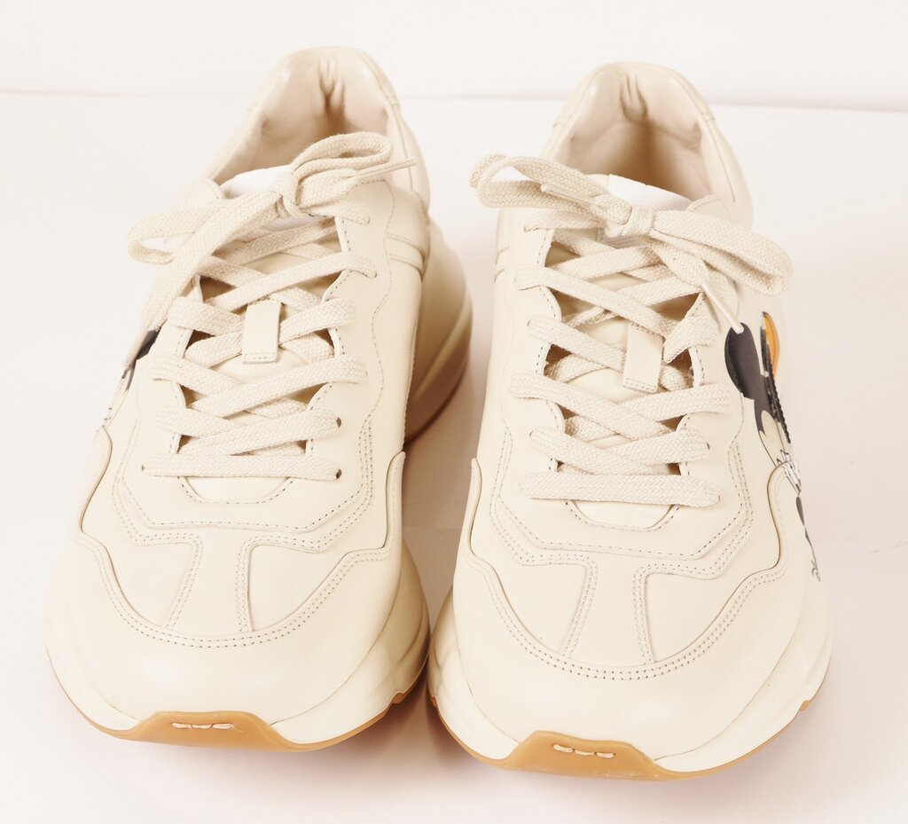 Cream 'Rhyton' Mickey Mouse Sneaker (9.5)