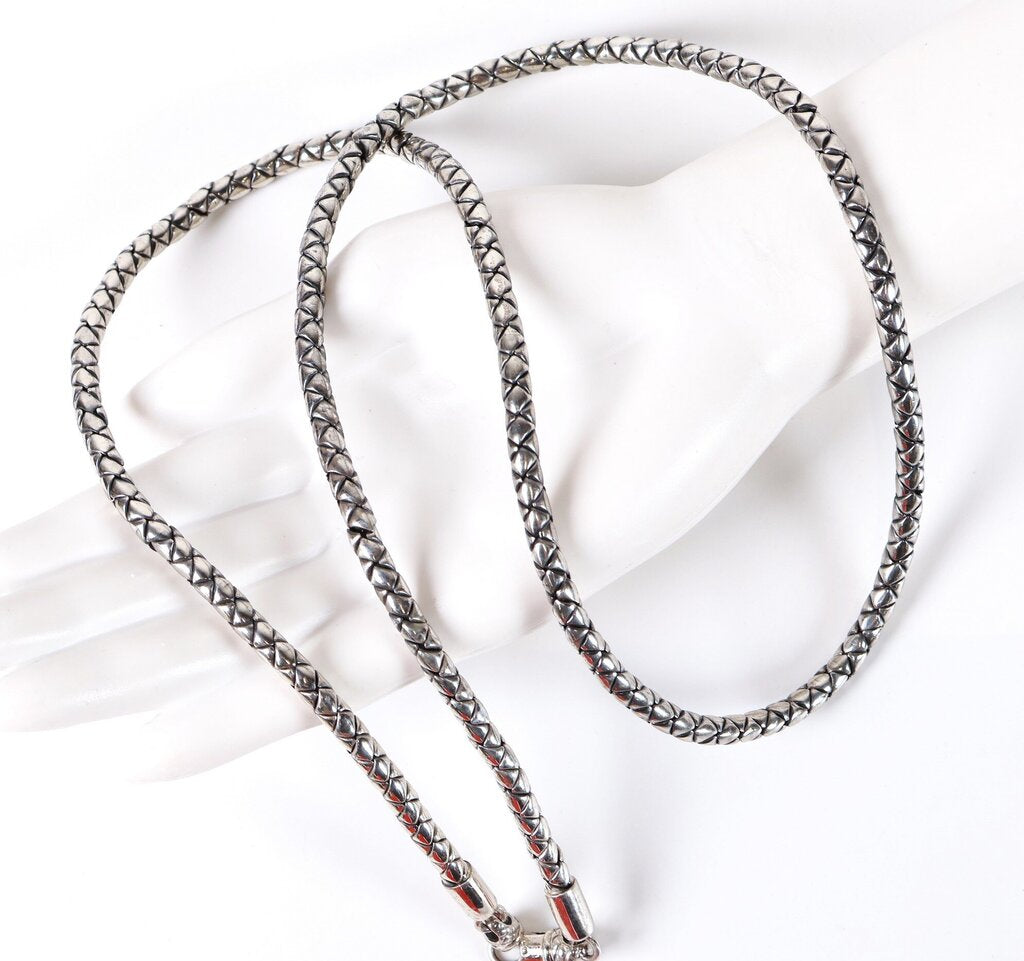 Sterling Snake Chain 32 inch