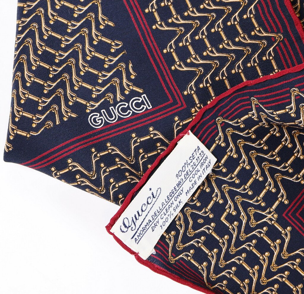 Mini Horse-bit Silk Scarf