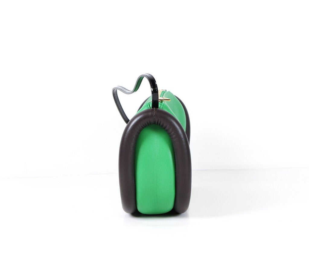 Green Black 'Bumper-15' shoulder bag