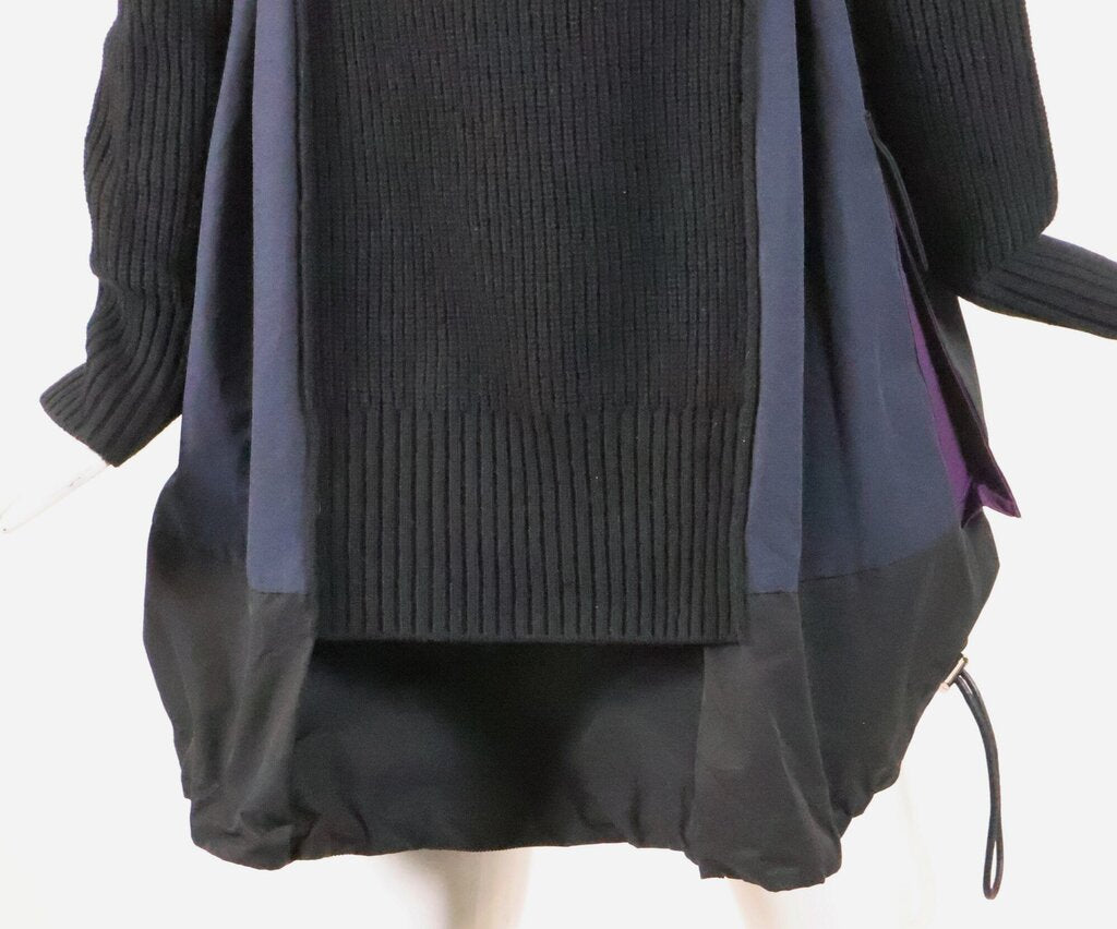 Knit and Nylon Dress (M)