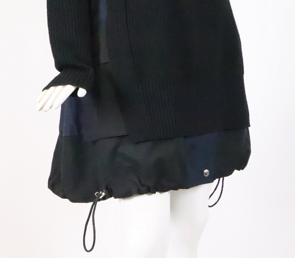 (8) Knit and Nylon Dress