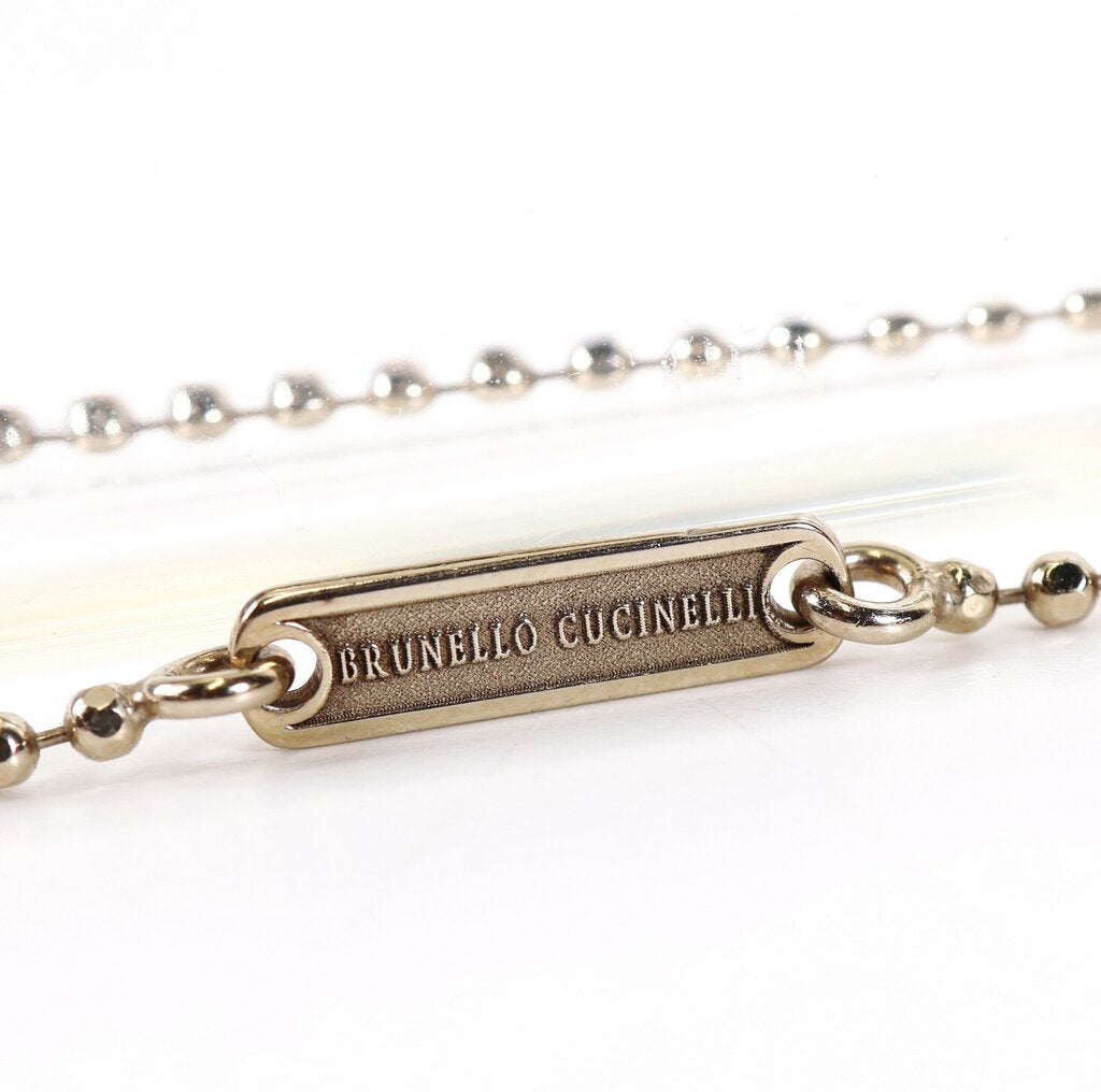 Gold Tone Plating over Sterling Textured Pendant Lariat