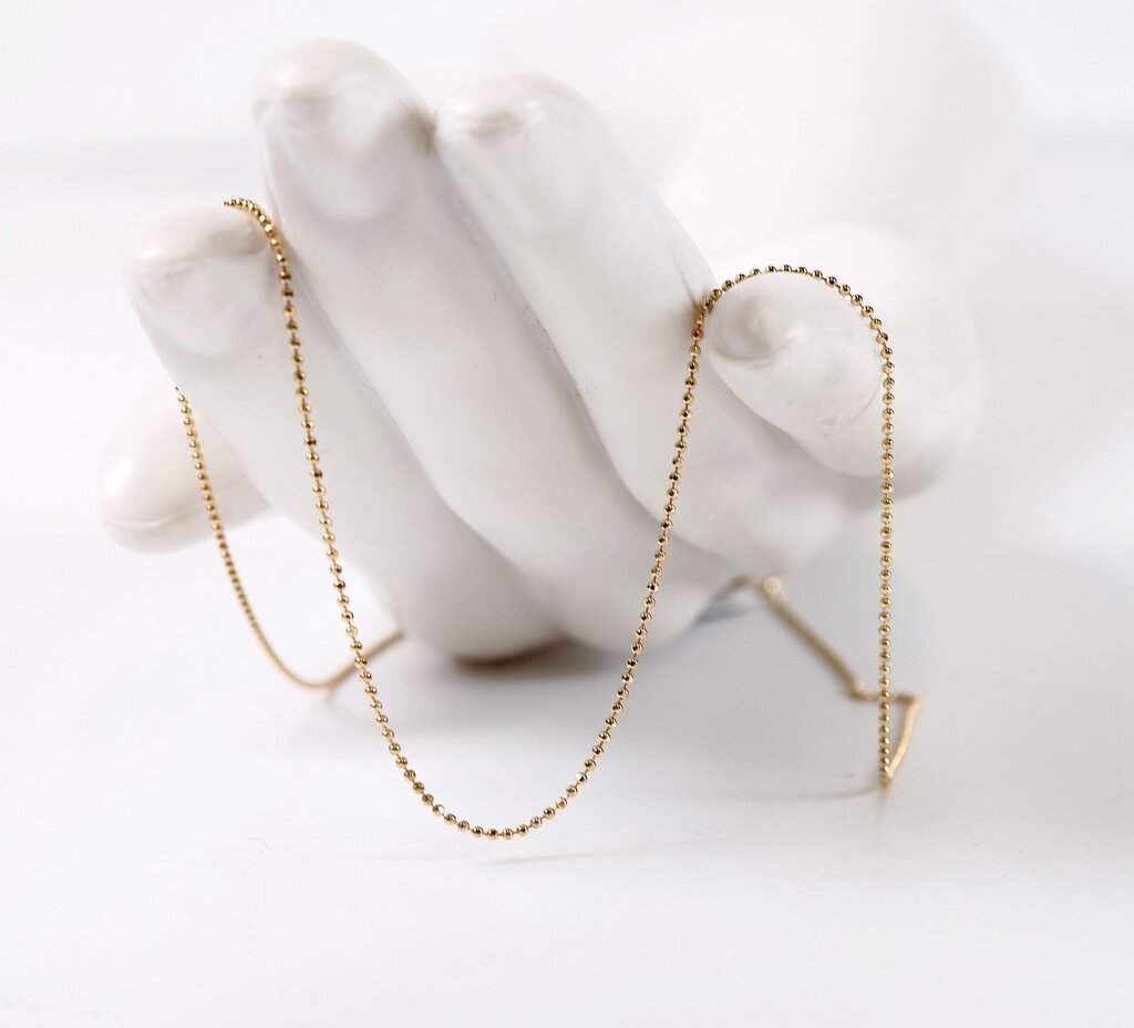 14K Disco Chain 18 inch Length