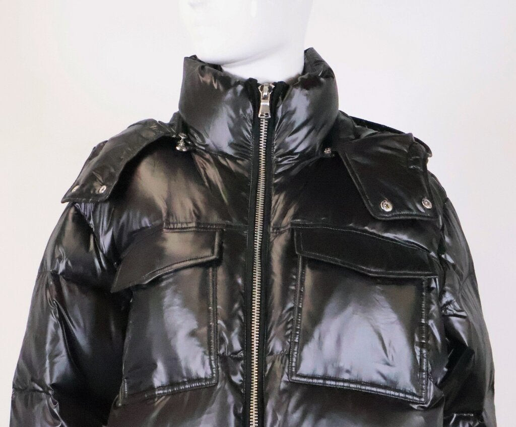 Black Puffer Jacket (L)