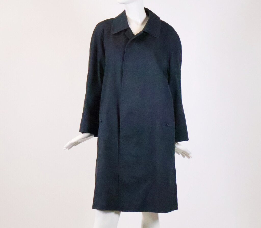 Navy Trench Coat (M)