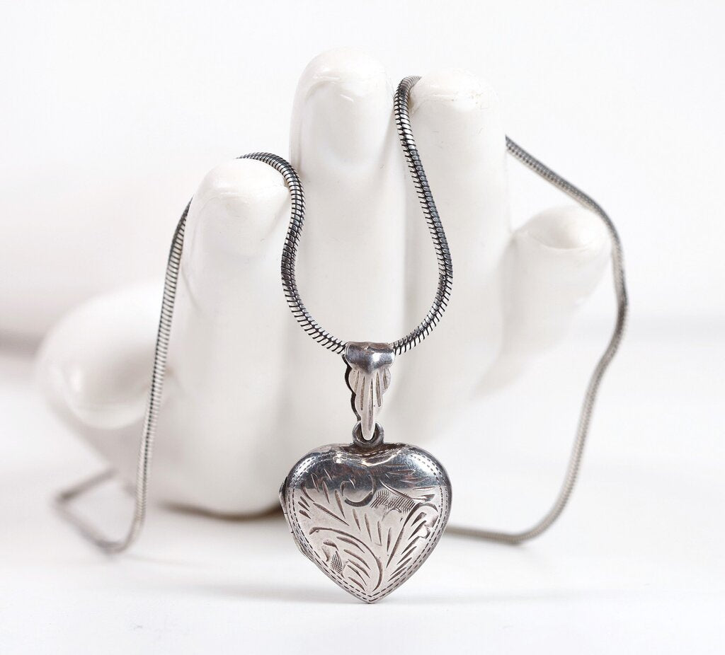 Sterling Heart Locket