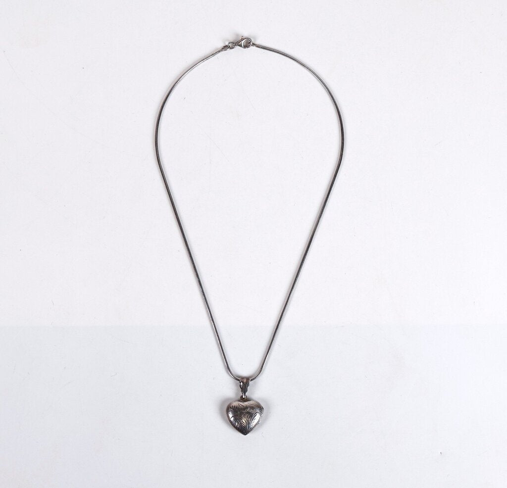Sterling Heart Locket