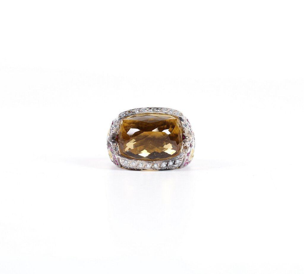 Gold and Sterling Ring (9)