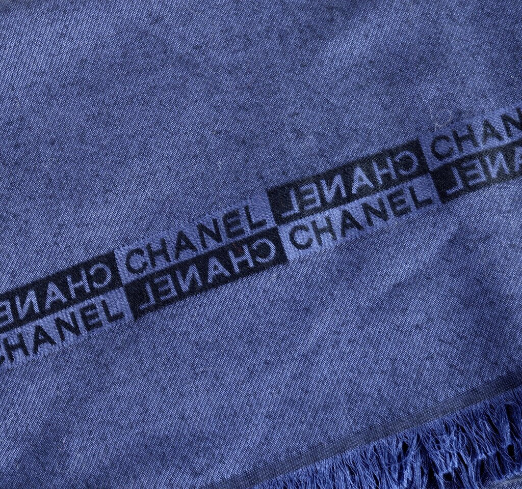 Navy and Black Scarf