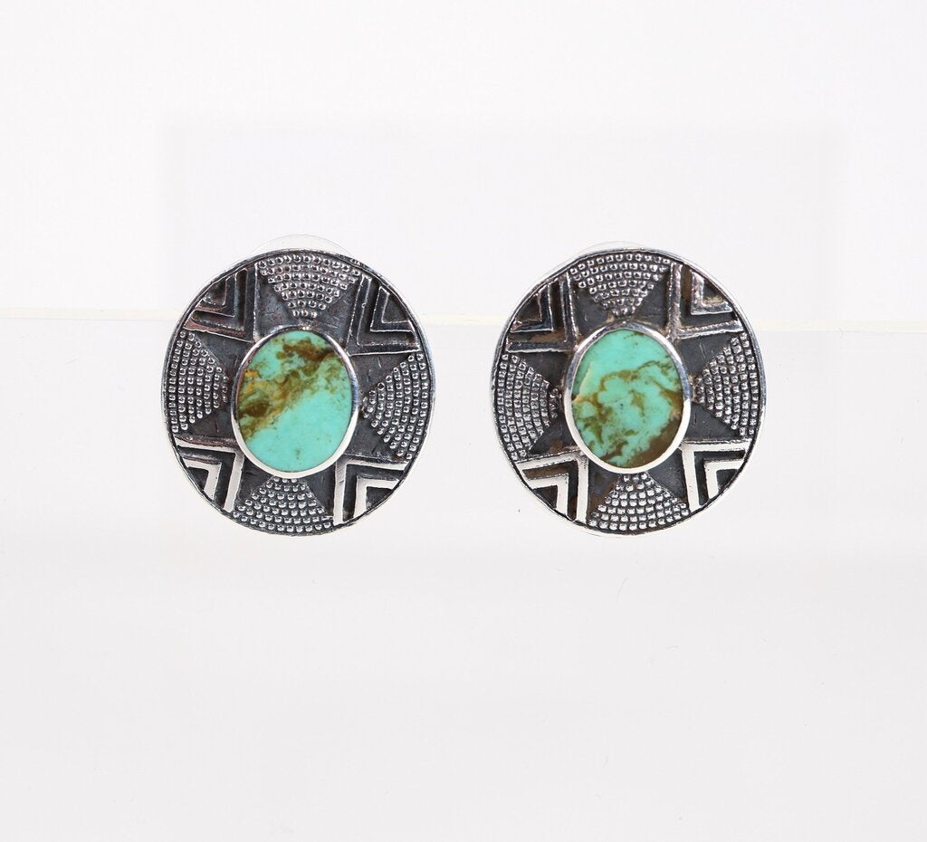 Sterling and Turquoise Earrings