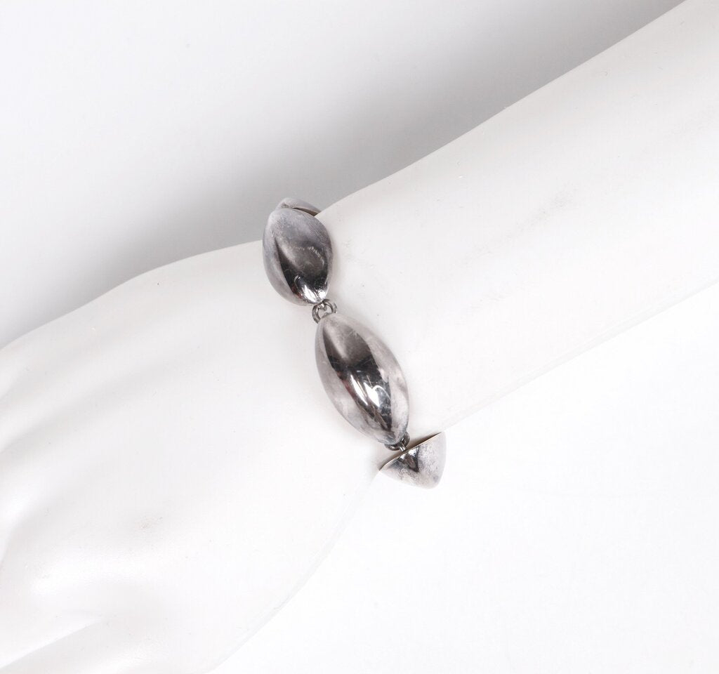 Sterling Silver Modern Bracelet #56