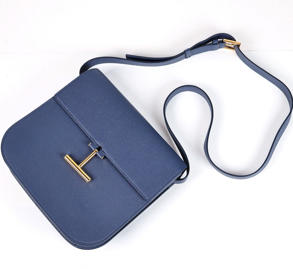 Navy "Tara" Medium Bag