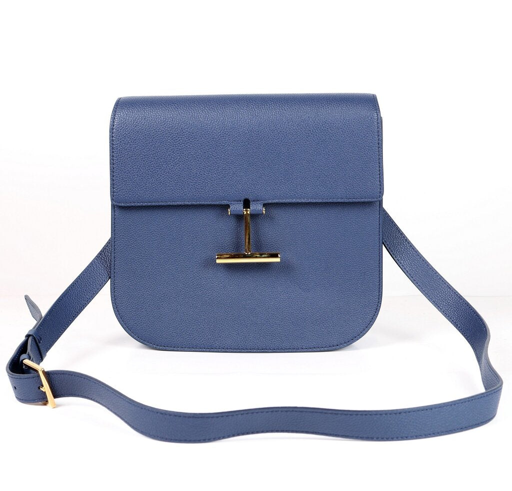 Navy "Tara" Medium Bag