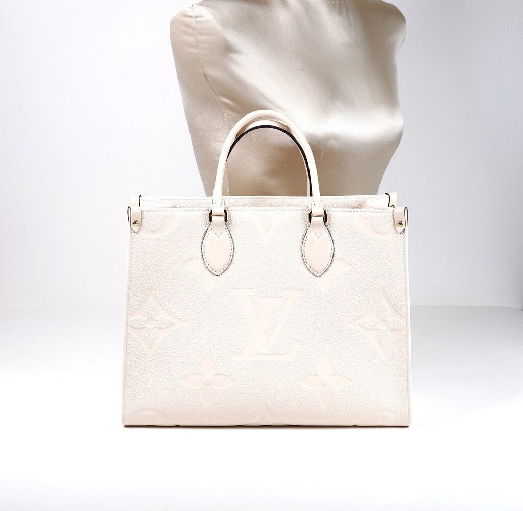 Cream OnTheGo MM Tote