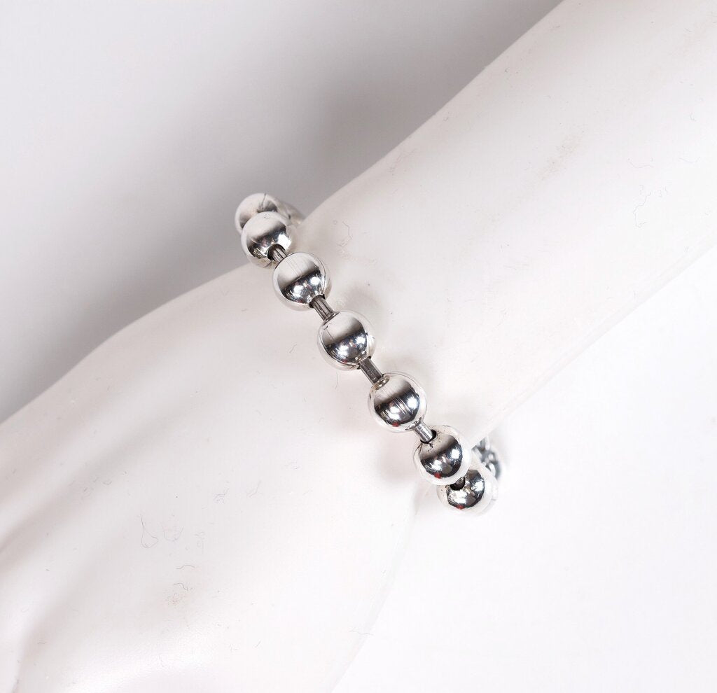 Oversized ball chain bracelet
