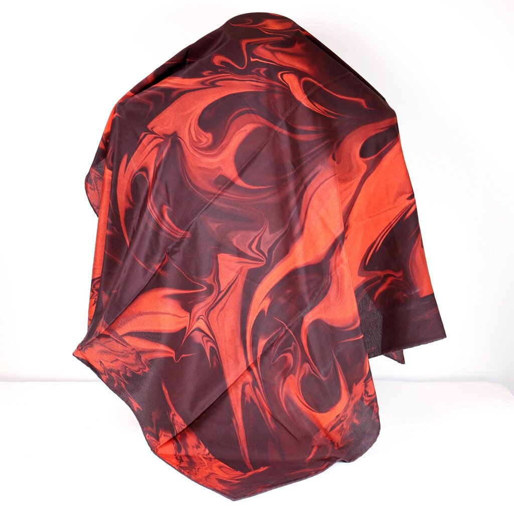 Marbled Silk Scarf