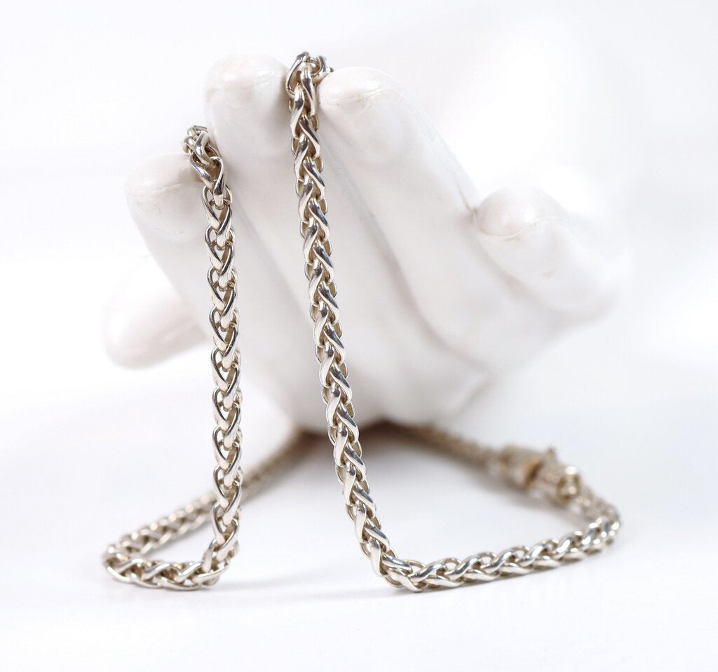 Sterling Wheat Chain (20)
