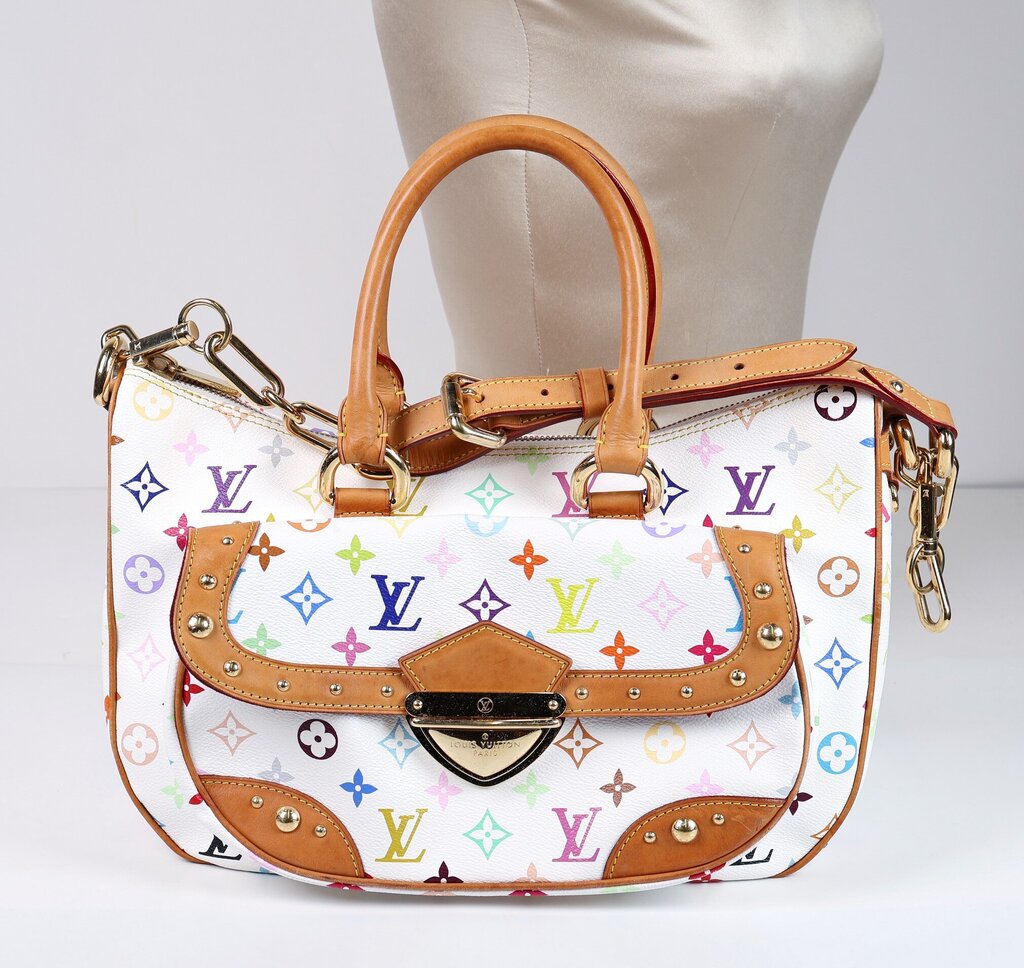 The 'Rita' White with Multicolor