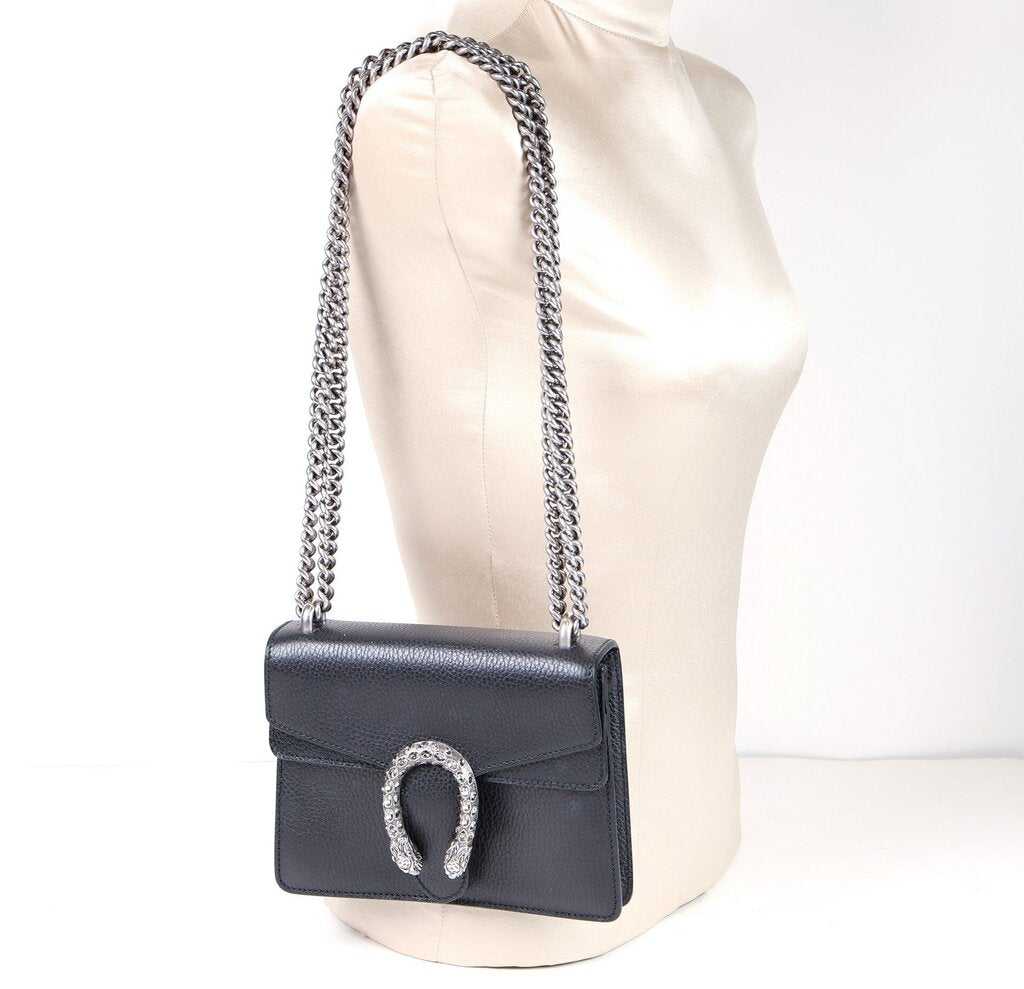 black dionysus mini shoulder bag