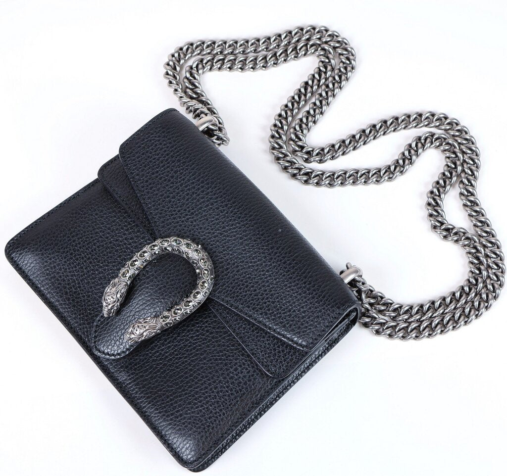 black dionysus mini shoulder bag