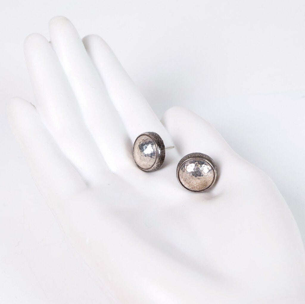 Sterling 'Amulet' Stud Earrings