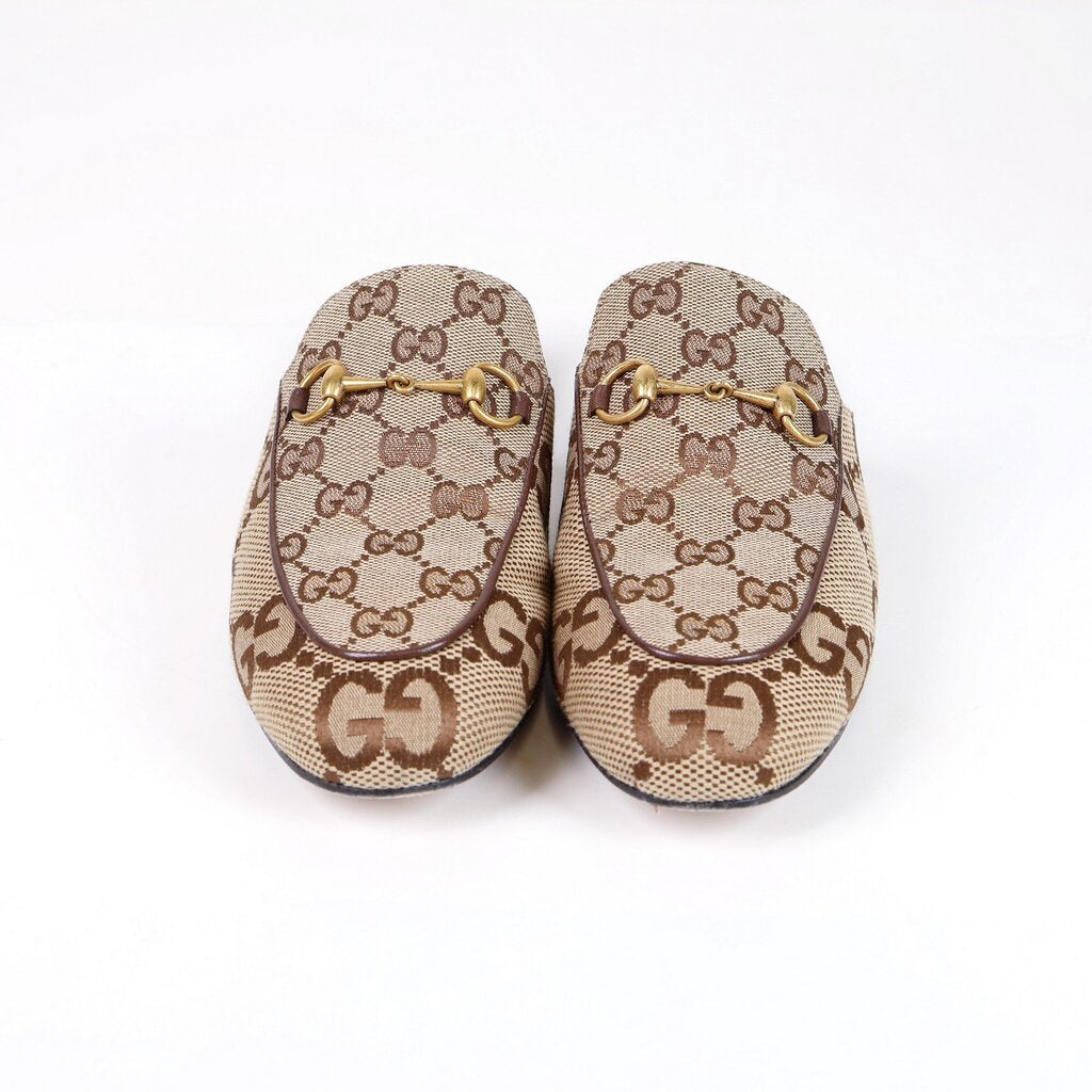Monogram Mules with Heart Heel (38/8)