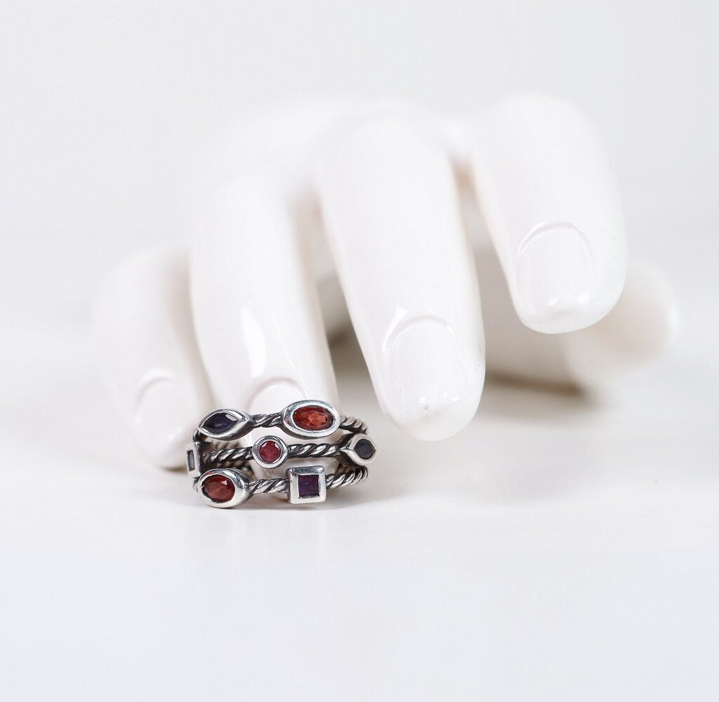 Sterling Berry 'Confetti' Ring (6)