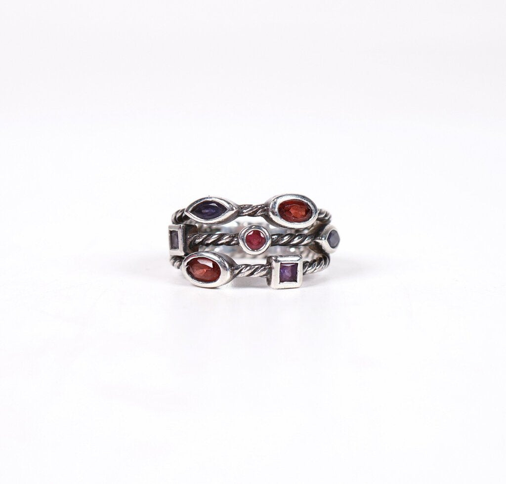 Sterling Berry 'Confetti' Ring (6)