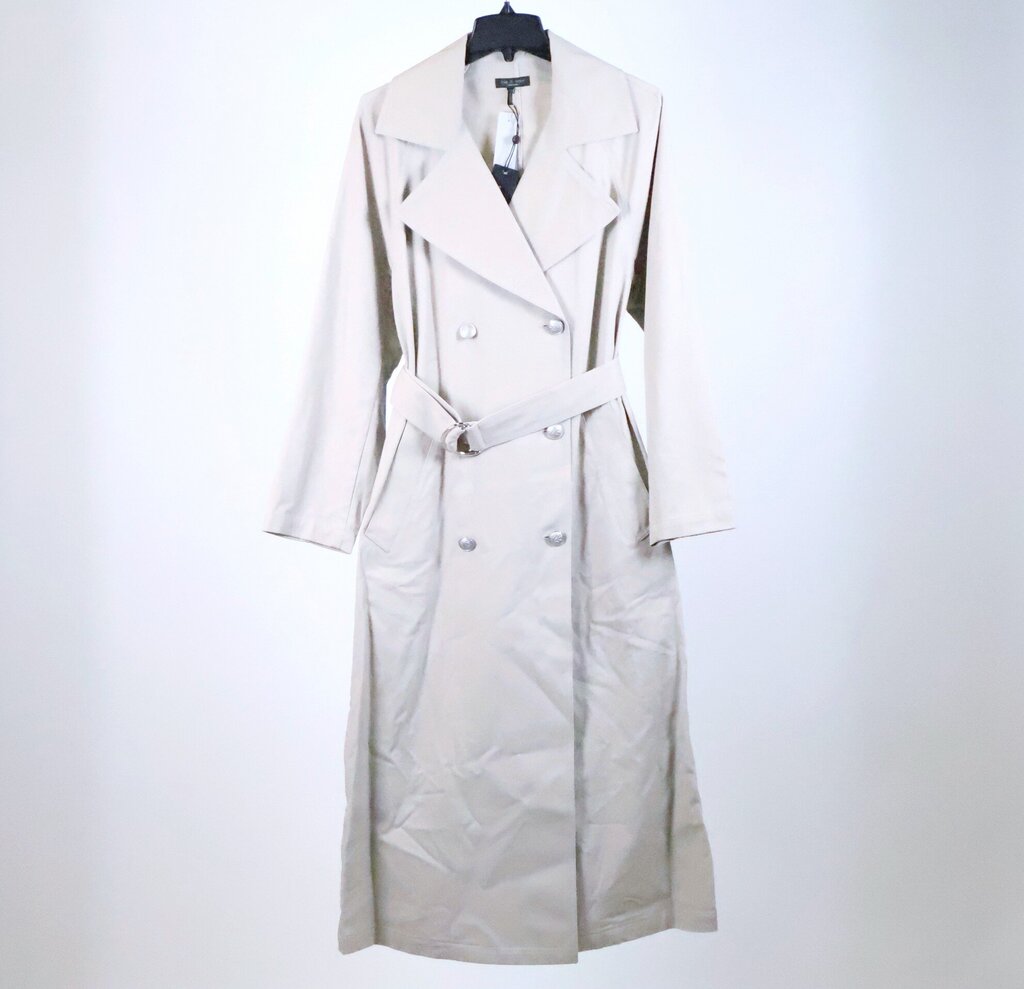 Light Tan Long Belted Trench (M)