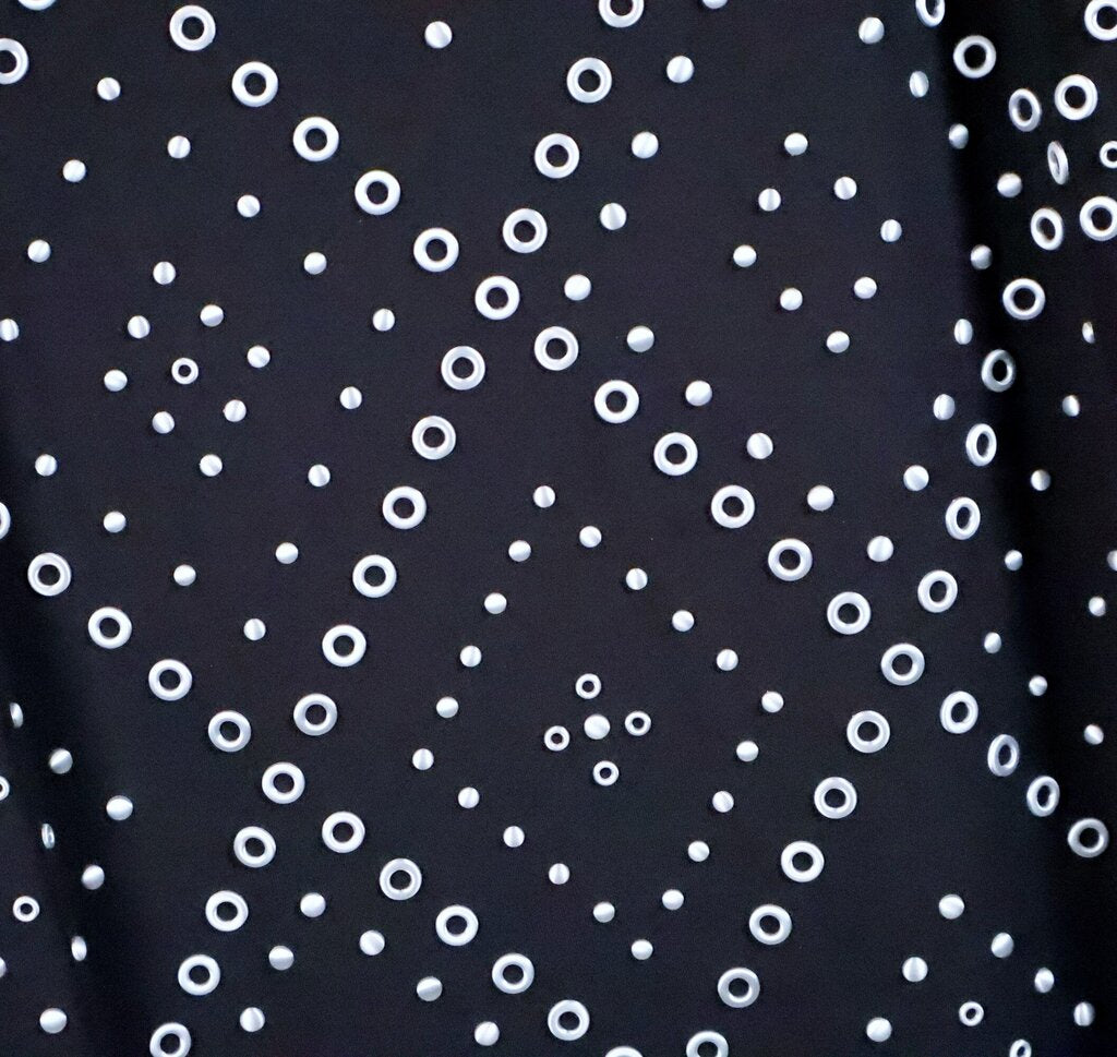 Black Studded Maxi Dress (L)