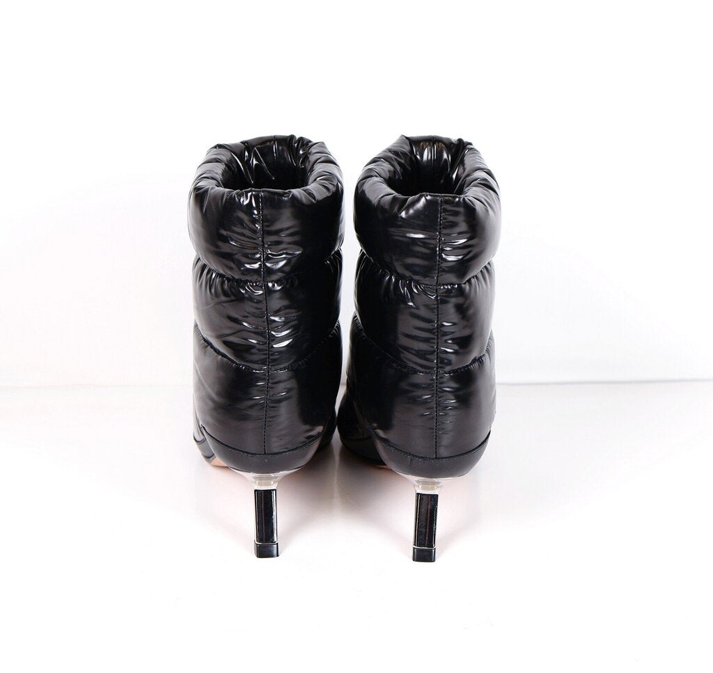Black Puffer Booties (6)