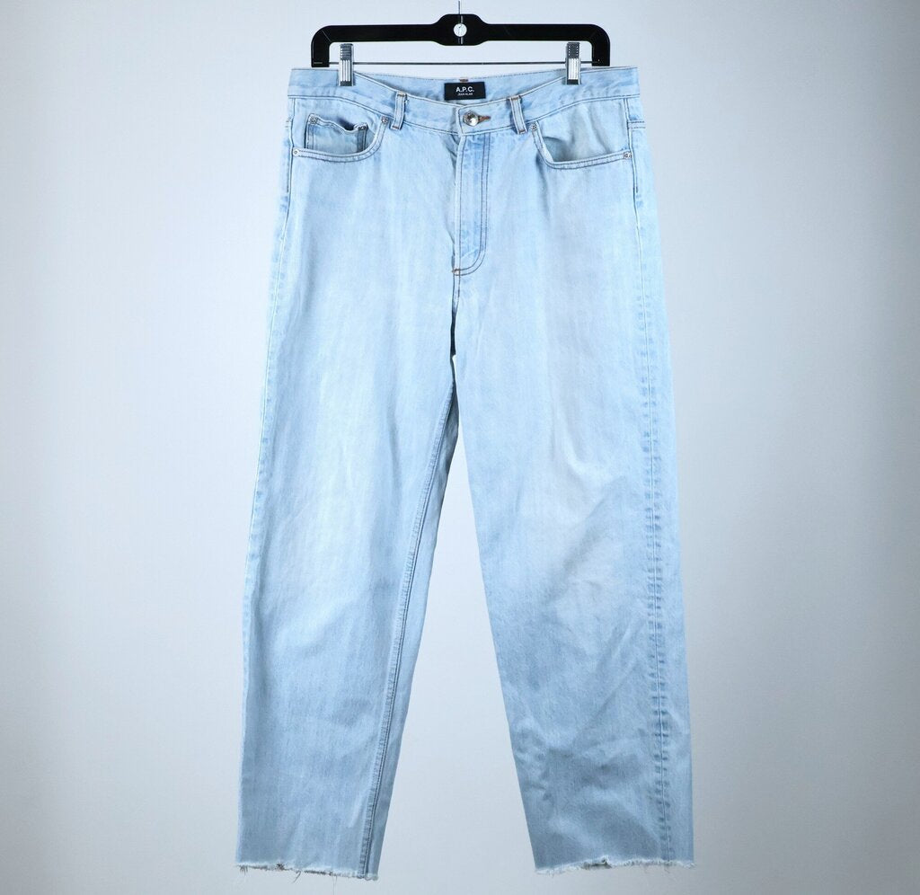 Light Wash Crop Jeans (30)