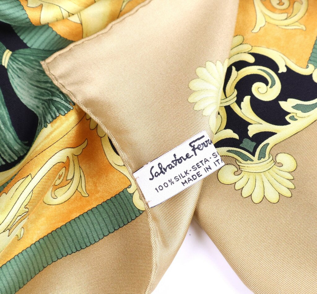 Dog & Duck Silk Scarf