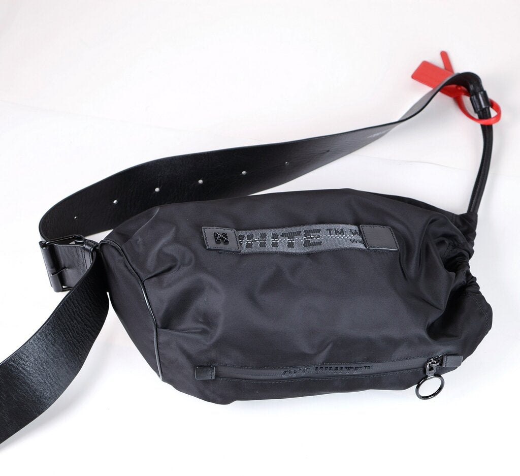 Black "Nylon Convertible Bum Bag"