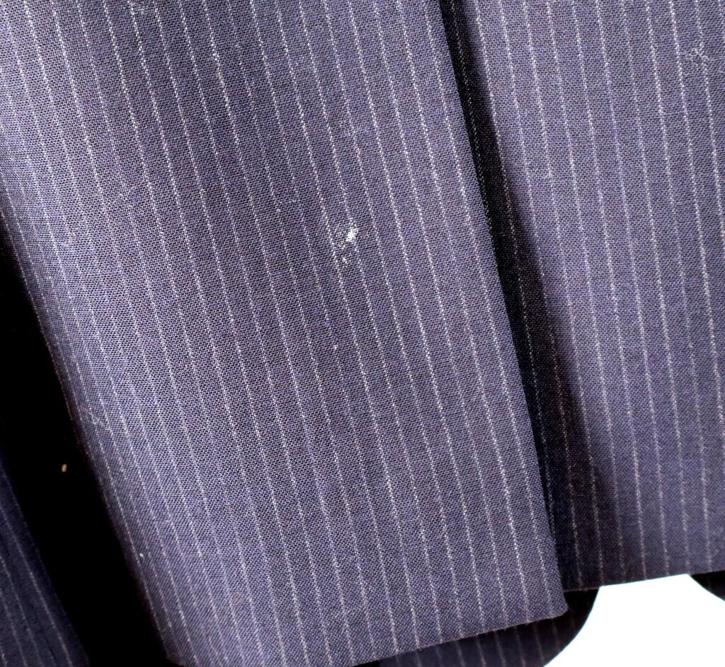 Navy Pinstripe Blazer (M/8)