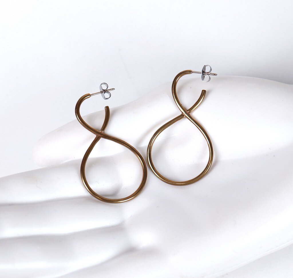 'Infinity Hoop' Earrings