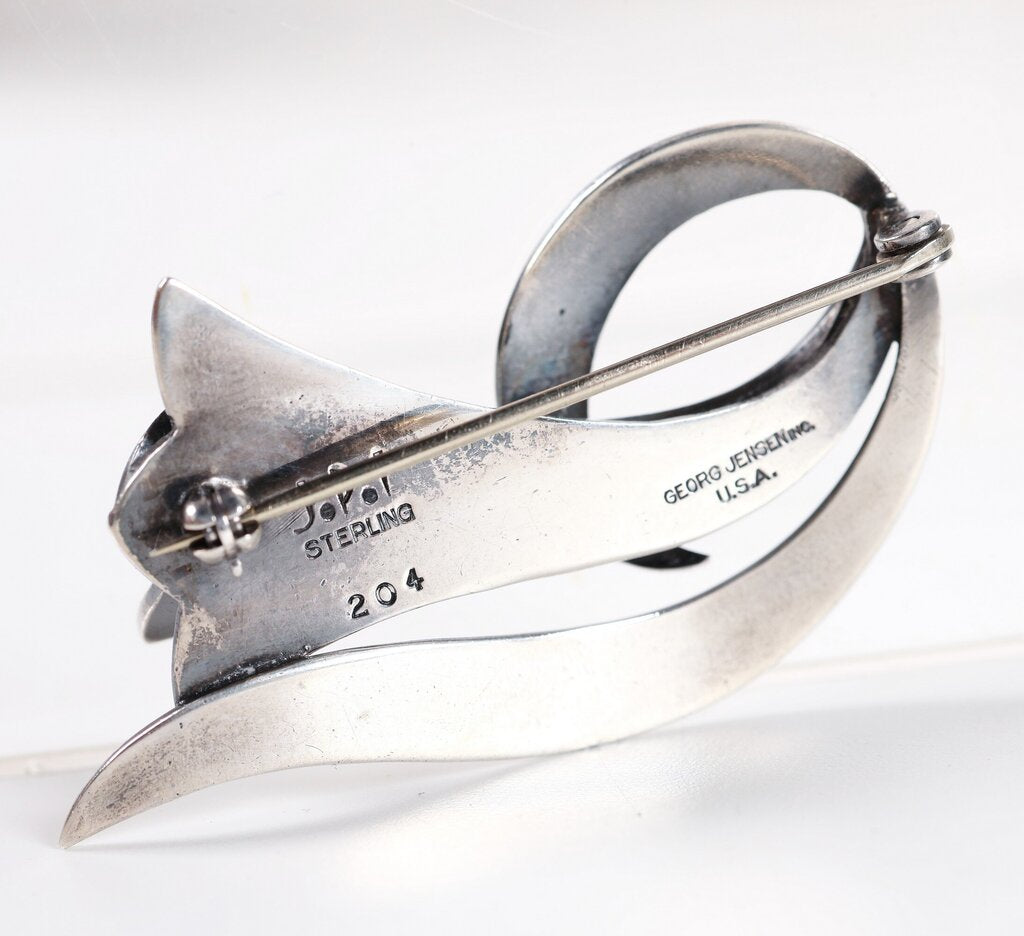 last chance! Sterling Tulip Trumpet Pin Model 204